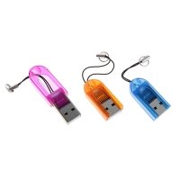 Картридер USB для Micro SD, МИКС