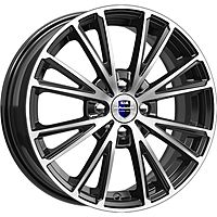 Диск литой K&K Меандр (КС879) 6x16 4x100 ET50 d60.1 алмаз чёрный Арт.r74614SK