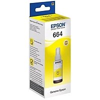 Картридж струйный Epson C13T66444A желтый для Epson L100 (6500стр.)