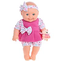 Пупс Малышка с мишуткой 30 см