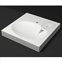 Раковина Мэйси V5D1 (сигн.бел.) Granit   с кронштейном V5 арт. П10685