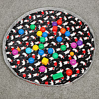 Сумка-мешок для игрушек «Новый год», диаметр 120 см, МИКС