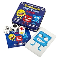 Настольная игра "Веселый, грустный, злой" (жестяная коробочка) 03526