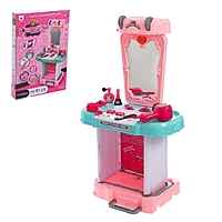 Игровой набор трюмо "Маленькая красотка" с аксессуарами, со световыми эффектами