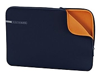 Чехол для ноутбука Hama Neoprene 13.3" синий/оранжевый  (00101553)