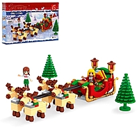 Конструктор «Рождество. Сани Санты», 228 деталей