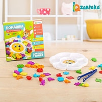 ZABIAKA Сортер с пинцетом "Ромашка"