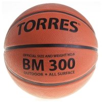 Мяч баскетбольный Torres BM300, B00016, размер 6