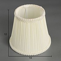 Абажур E14 14х14х12 см.