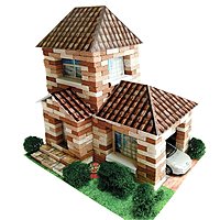 Конструктор из кирпичиков "Домик" 400  эл. Л-25