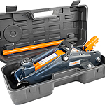 Домкрат Ombra OHT202С 2 т подкатной 135-330 мм в кейсе