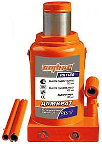 Домкрат Ombra OHT150 50 т бутылочный 285-465 мм