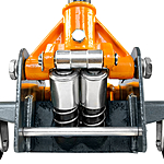 Домкрат Ombra OHT230 3 т подкатной двухпоршневой 133-485 мм