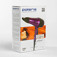Фен Polaris PHD 2077i, 2000 Вт, фиолетово-черный