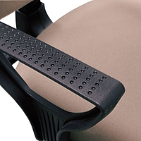 Кресло BRABIX Prestige Ergo MG-311, регулируемая эргономичная спинка, ткань, коричневое