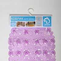 SPA-коврик для ванны "Крупная галька" прозрачный, цвет МИКС