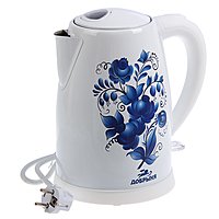 Чайник электрический Добрыня DO-1214 гжель