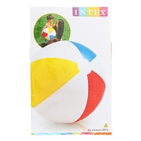 Мяч пляжный "Цветной", d=51 см, от 3 лет 59020NP INTEX