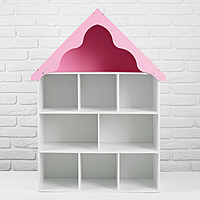 Кукольный домик-стеллаж "Любава"  ДК005