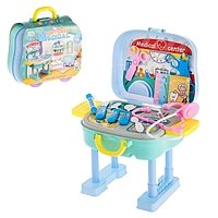 Игровой набор доктора "Скорая помощь", в чемодане