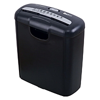 Шредер Buro Home BU-S601S (Р-1), ленты 6 мм, 6 листов одновременно, пл.карты, 10 л