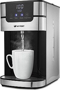 Термопот Kitfort КТ-2501 черный/серебристый