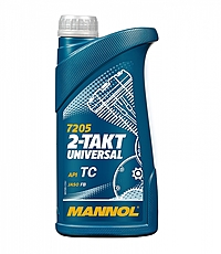 Масло моторное Mannol 7205 2-Takt Universal 1 л мин.