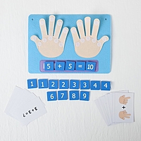 Развивающая игра «Две ладошки»