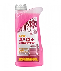 Антифриз Mannol 4012 AF12+ Longlife 1 л красный