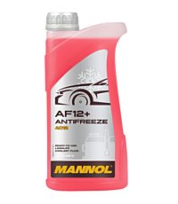 Антифриз Mannol 4012 AF12+ Longlife 1 л красный