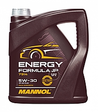 Масло моторное Mannol 7914 Energy Formula JP 5W-30 4 л синт.
