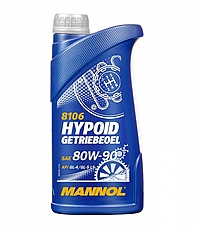 Масло трансмиссионное Mannol 8106 Hypoid 80W-90 1 л мин.