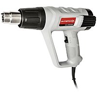 Фен технический "ИНТЕРСКОЛ" ФЭ-2000ЭМ, 2000 Вт, 50-600 °С, 300/500 л/мин, ЖК дисплей