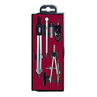 Готовальня K-I-N 6902 6 предметов, профессиональная, циркуль 140мм, пласт/футляр