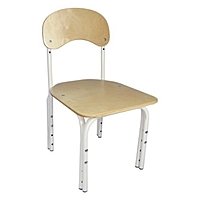 Стул детский регулируемый Яшка гр.1-3, Кремовый белый