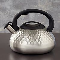 Чайник со свистком Magistro Glow, 3 л, индукция, ручка soft-touch, цвет серебро