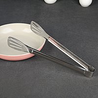 Щипцы кухонные "Лопатка", 304 сталь, 28,5х4,5 см