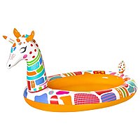 Игровой бассейн "Жираф" 266 x 157 x 127 см, с брызгалкой 53089
