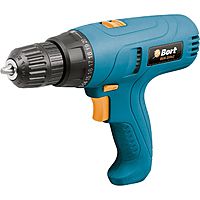 Дрель-шуруповерт Bort BSM-250X2, сетевая, 280 Вт, 2 скорости, 370/1050 об/мин, 15.5 Нм