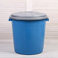 Бак хозяйственно-бытовой «Колор», 50 л, с крышкой, цвет МИКС