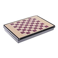 Игра настольная "Шахматы средние", с ящиком, магнитная, в коробке, 24х18 см
