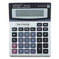 Калькулятор настольный 12-разрядный DM-1200V двойное питание