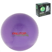 Мяч гимнастический плотный, d=65 см, 900 гр , цвета МИКС