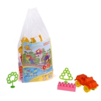 Конструктор "Строитель", 68 деталей