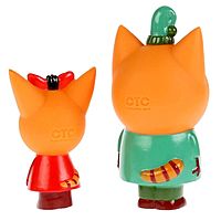 Игрушка для ванны «Три Кота. Карамелька и Компот»