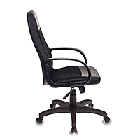 Кресло руководителя  CH-808AXSN/LBL+TW-11 черный,  искусст.кожа/сетка