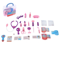 Набор доктора "Маленький врач-4", в чемодане, 17 предметов