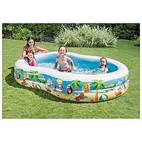Бассейн надувной Морской берег 262х160х46см 56490NP INTEX