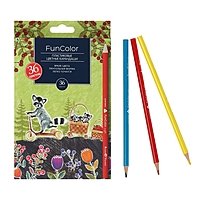 Карандаши цветные 36цв Funcolor пластик микс 4вида микс 30-0083