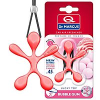 Ароматизатор Dr.Marcus Lucky Top "Бабл гам", на зеркало, человечек